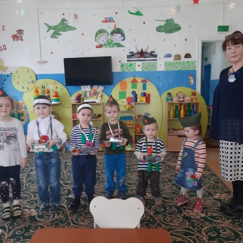 В Конченбургском детском саду прошел замечательный праздник,посвященный Дню защитника отечества.
